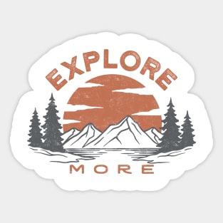 Explore More Sticker